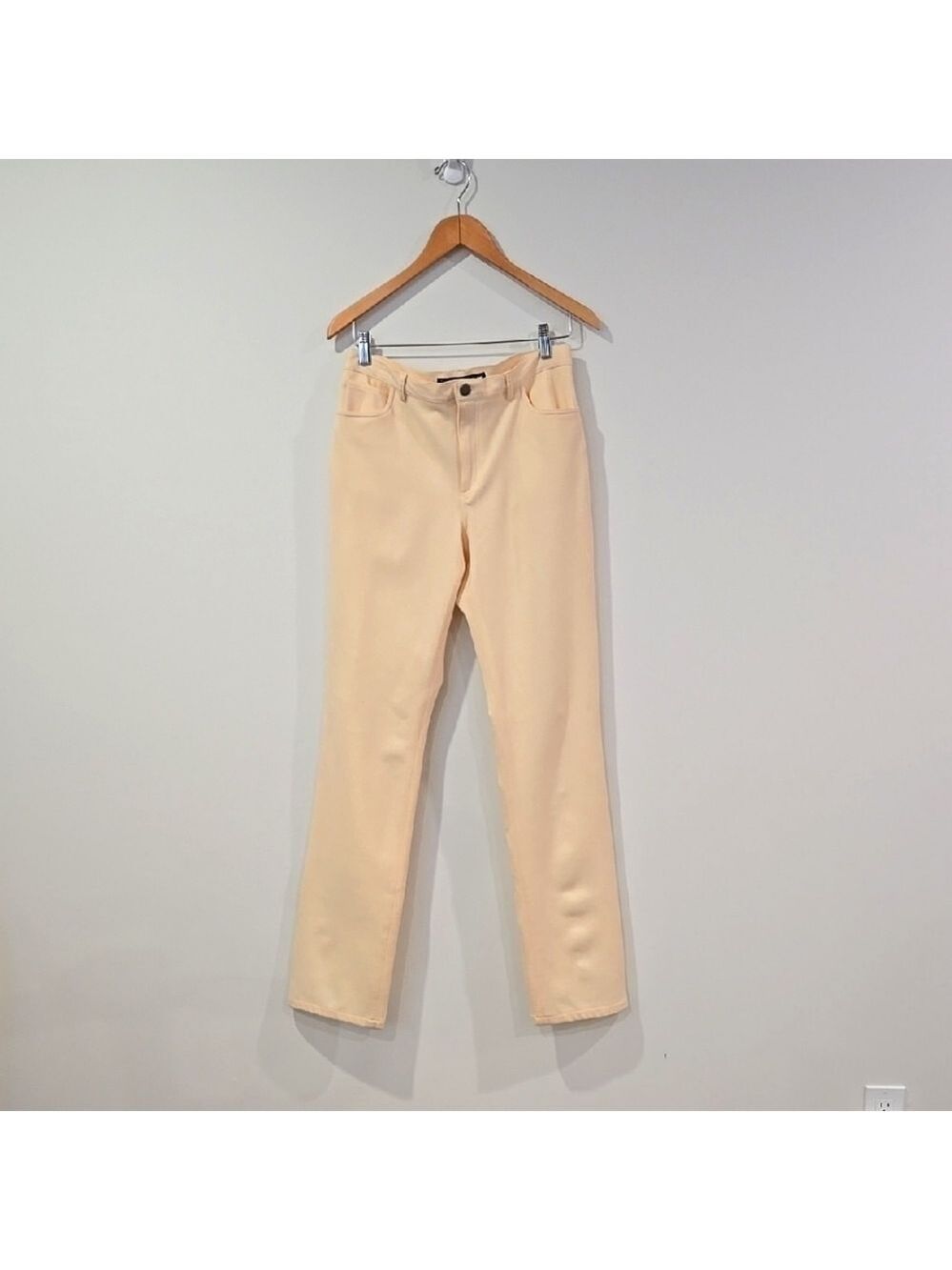Ralph Lauren Sport Cream Wool 5 pocket Design Businesscore/Old Money Trousers